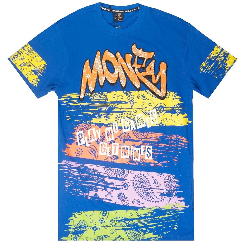 Switch Remarkable Men's T-Shirt Paisley Paint Brush Play No Games Get Mines Tee